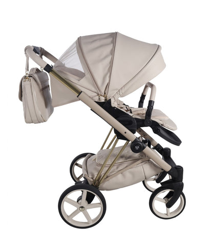 Junama Diamond CUBBY Kombi-Kinderwagen - Beige Gold
