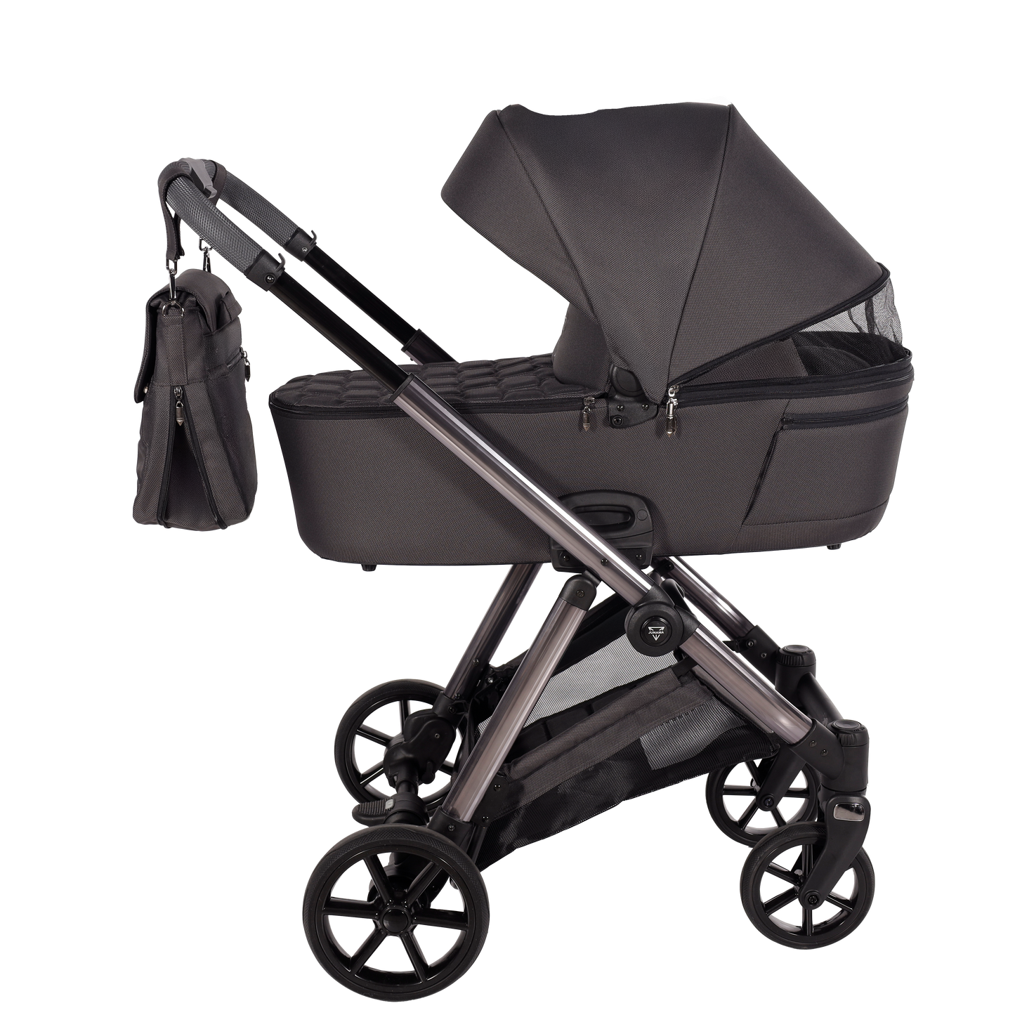 Junama Diamond Ellegante Kombi-Kinderwagen 
 - GRAPHITE