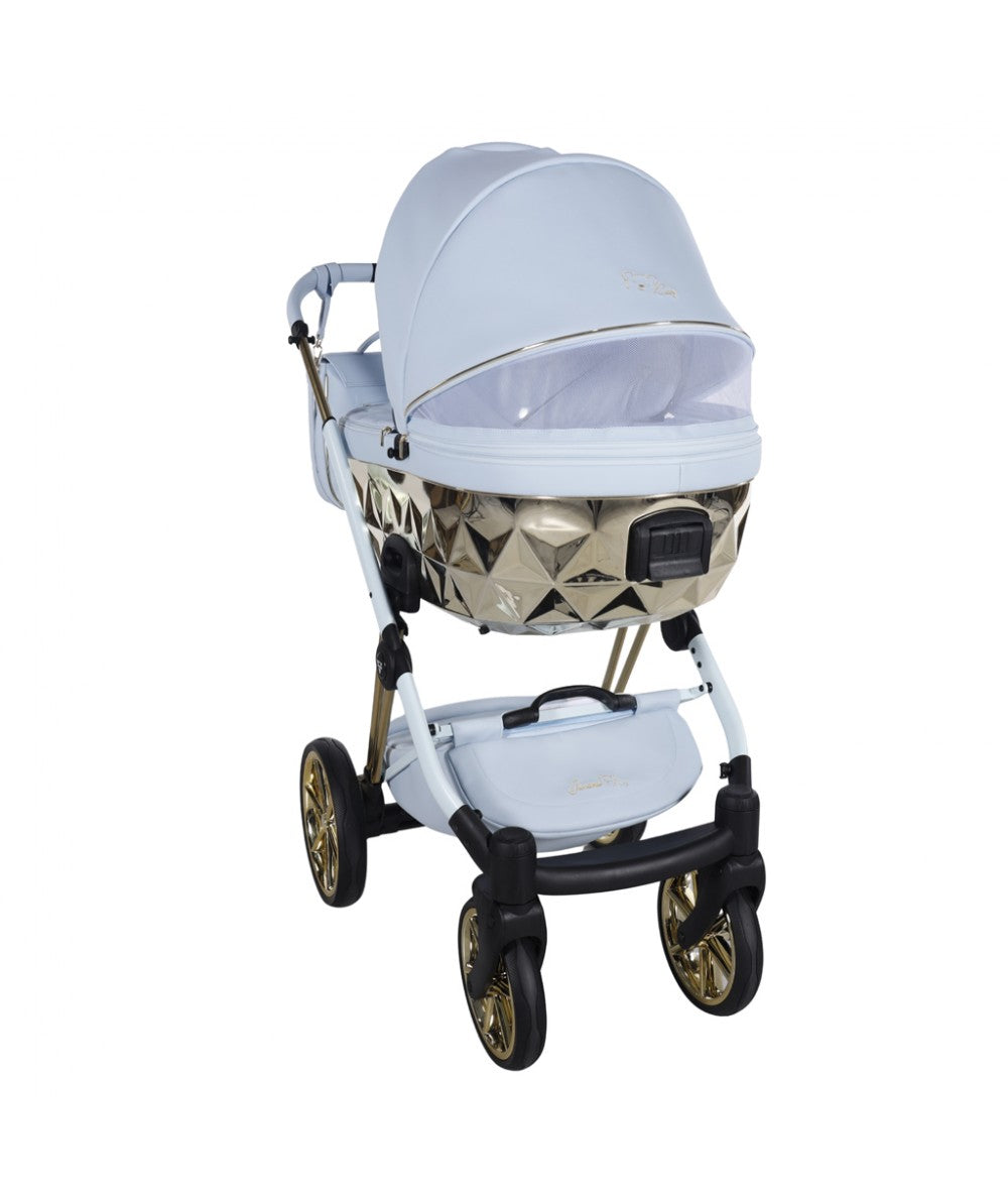 Junama Diamond CUBBY Kombi-Kinderwagen - Blue Gold
