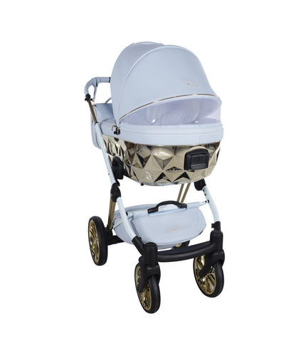 Junama Diamond CUBBY Kombi-Kinderwagen - Blue Gold