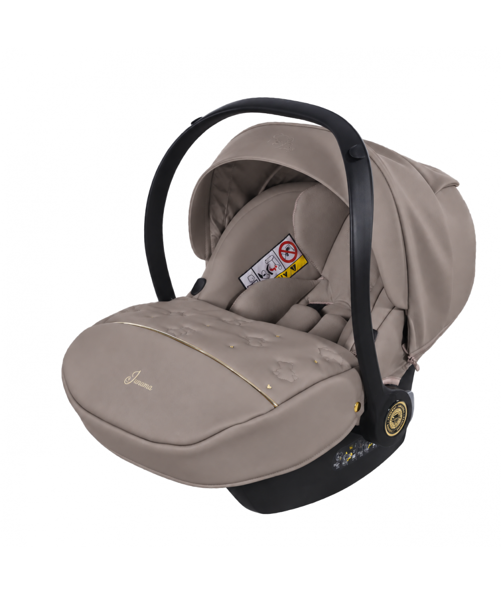 Junama Diamond CUBBY Kombi-Kinderwagen - Cappuccino Gold