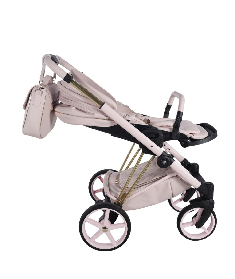 Junama Diamond CUBBY Kombi-Kinderwagen - Pink Gold
