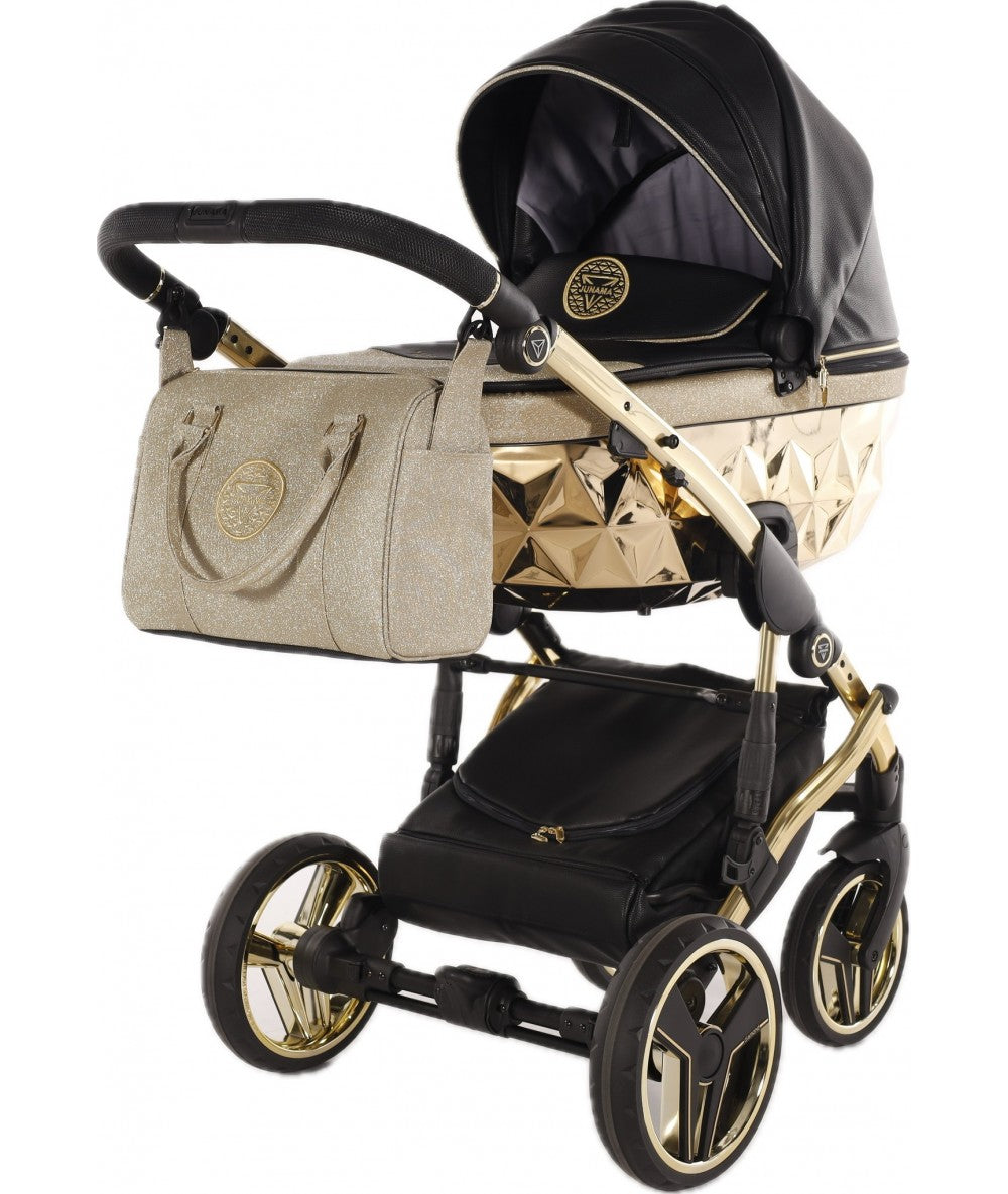 Junama Diamond Handcraft Glitter Kombi-Kinderwagen - 05