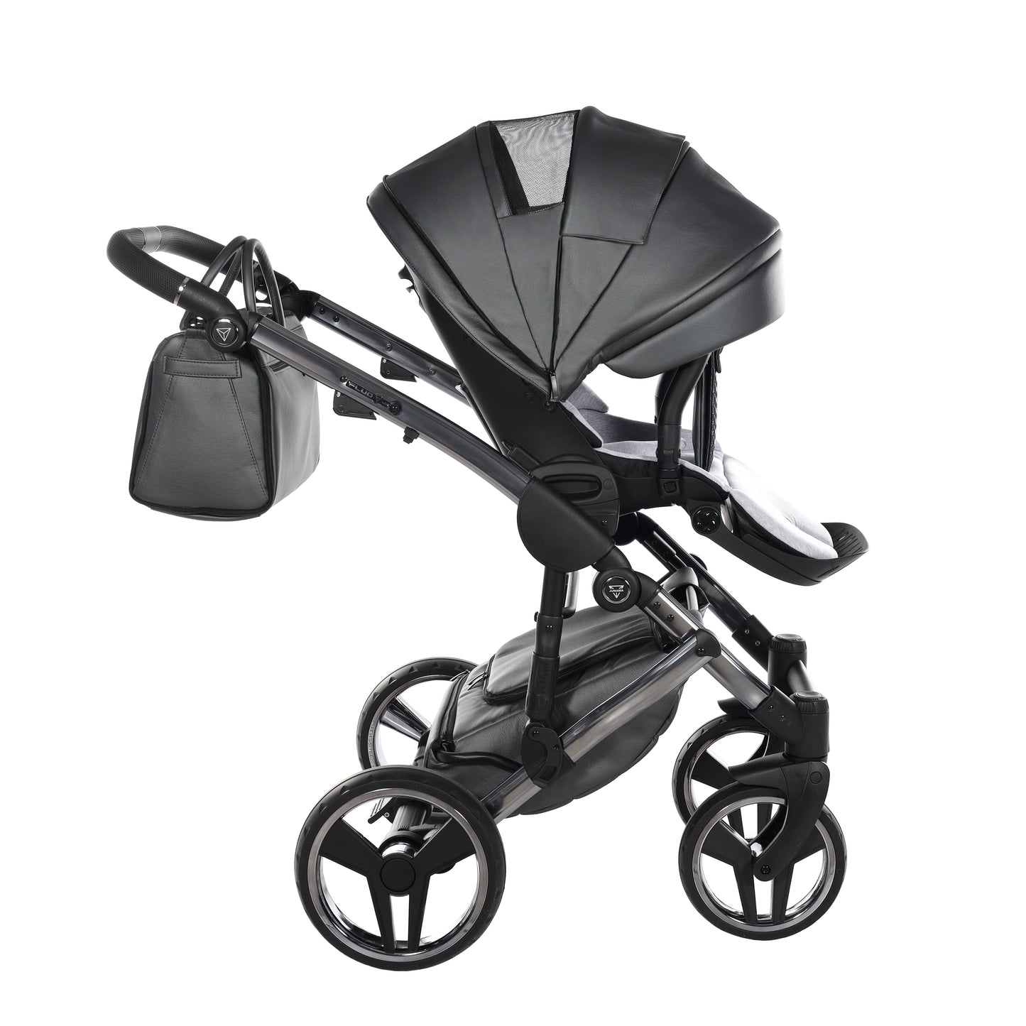 BUNDLE 5: Junama Diamond Fluo Line Kombi-Kinderwagen - - 05“ 3-in-1 SET