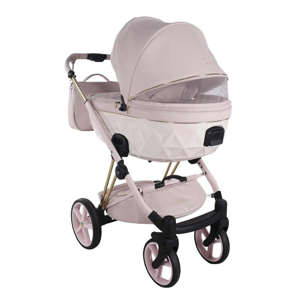 Junama Diamond CUBBY Kombi-Kinderwagen - Pink