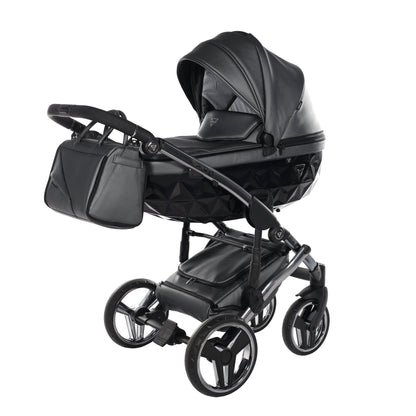BUNDLE 5: Junama Diamond Fluo Line Kombi-Kinderwagen - - 05“ 3-in-1 SET