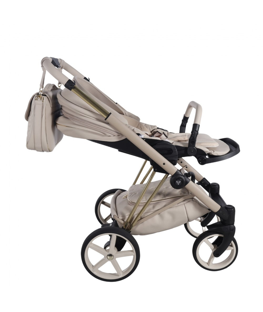 Junama Diamond CUBBY Kombi-Kinderwagen - Beige