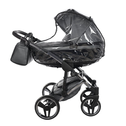 BUNDLE 5: Junama Diamond Fluo Line Kombi-Kinderwagen - - 05“ 3-in-1 SET