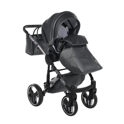BUNDLE 5: Junama Diamond Fluo Line Kombi-Kinderwagen - - 05“ 3-in-1 SET