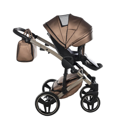 BUNDLE 3: Junama Diamond Fluo Line Kombi-Kinderwagen - - 03“ 3-in-1 SET