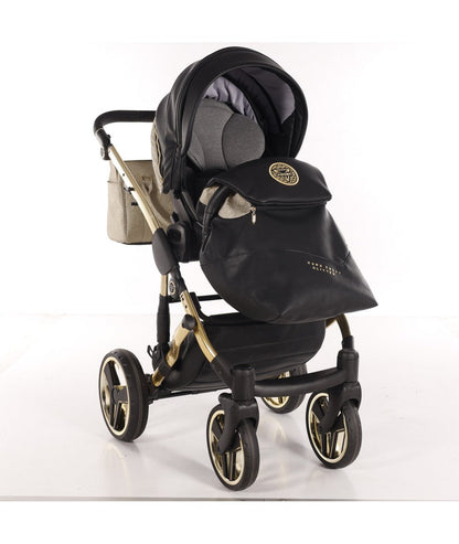 Junama Diamond Handcraft Glitter Kombi-Kinderwagen - 05