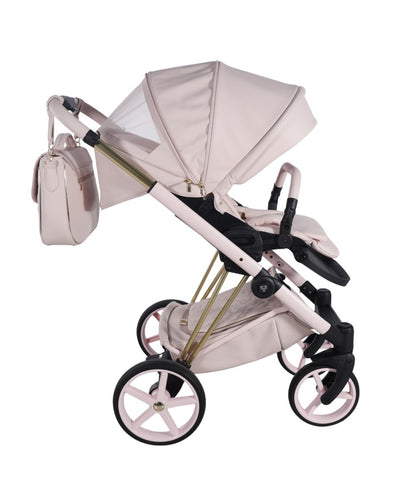 Junama Diamond CUBBY Kombi-Kinderwagen - Pink Gold