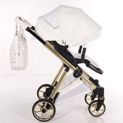 JUNAMA ELLEGANTE ArtDeco - WHITE