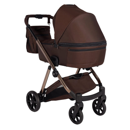 Junama Diamond Ellegante Kombi-Kinderwagen 
 - BROWN