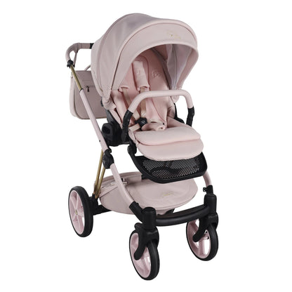 Junama Diamond CUBBY Kombi-Kinderwagen - Pink