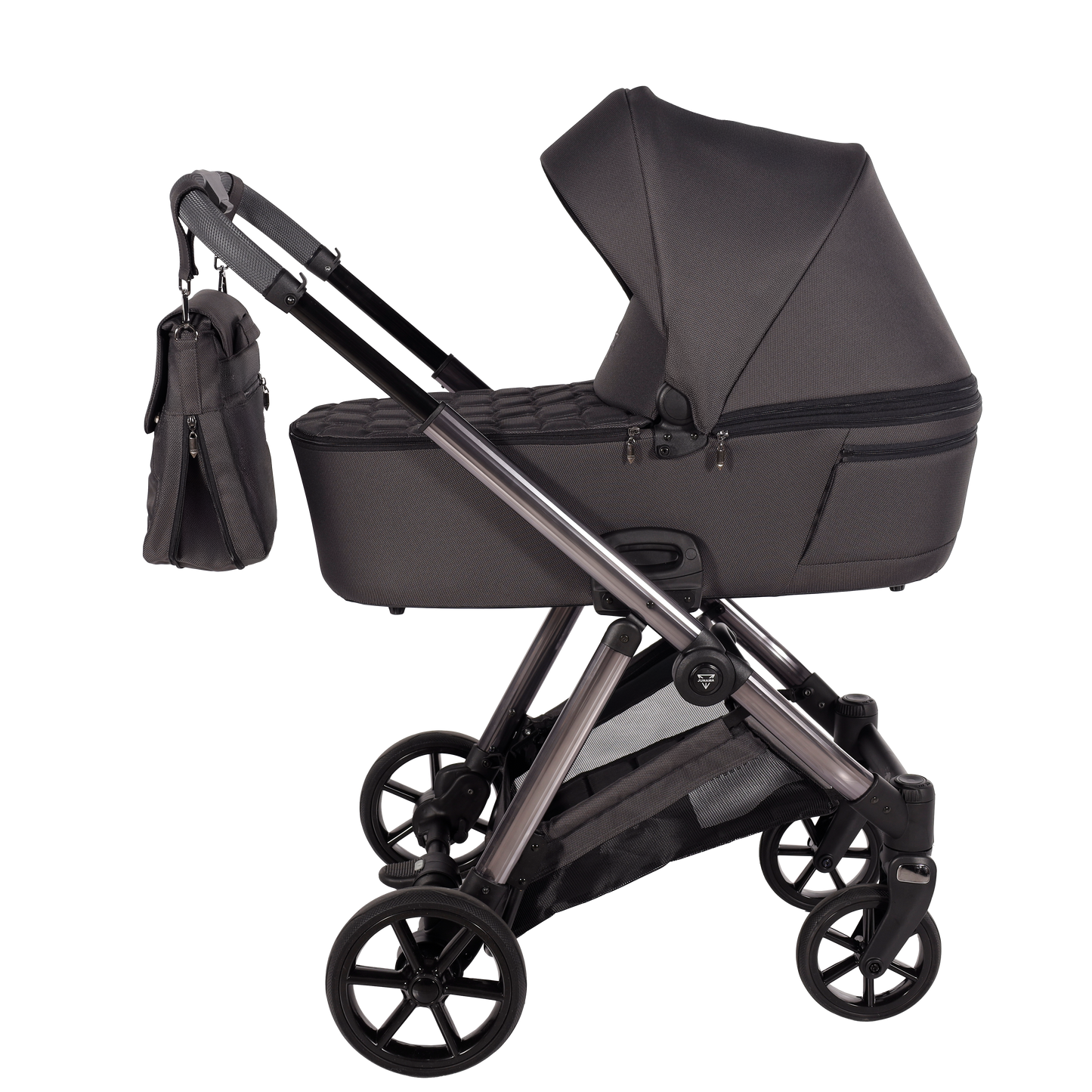 Junama Diamond Ellegante Kombi-Kinderwagen 
 - GRAPHITE