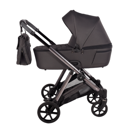 Junama Diamond Ellegante Kombi-Kinderwagen 
 - GRAPHITE