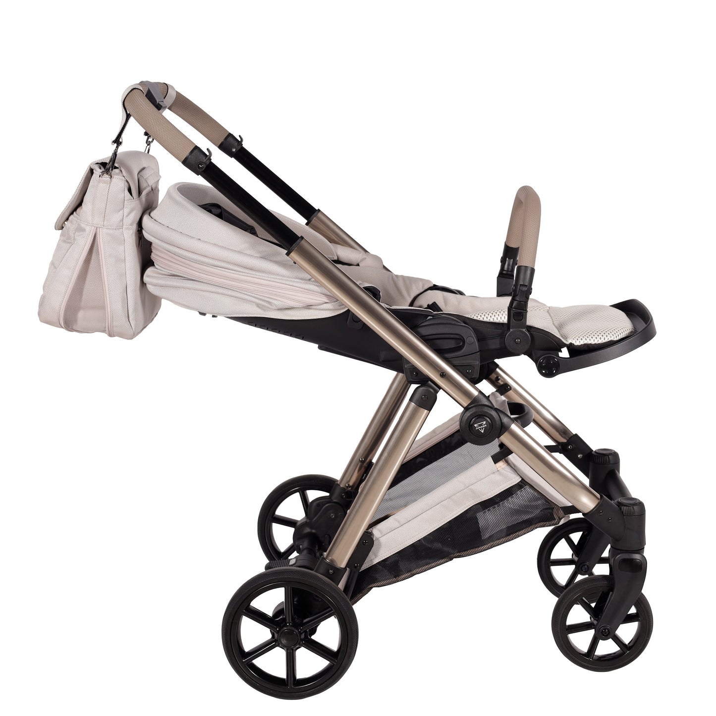 Junama Diamond Ellegante Kombi-Kinderwagen 
 - BEIGE