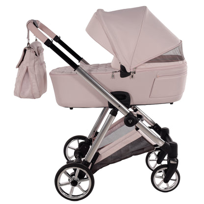 Junama Diamond Ellegante Kombi-Kinderwagen 
 - PINK