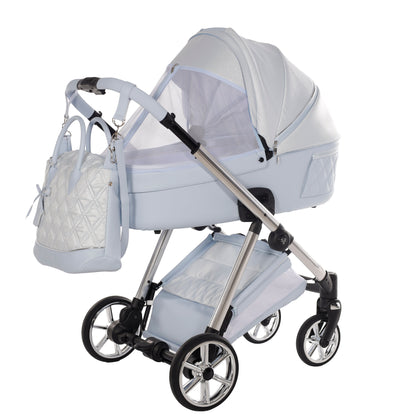 Junama Diamond Ellegante Lamé Kombi-Kinderwagen
- BABYBLUE