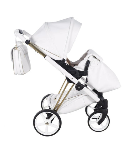 Junama Diamond CUBBY Kombi-Kinderwagen - White