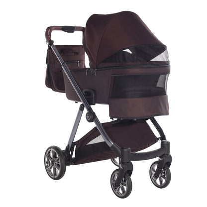 Junama Diamond Ellegante Kombi-Kinderwagen 
 - RED