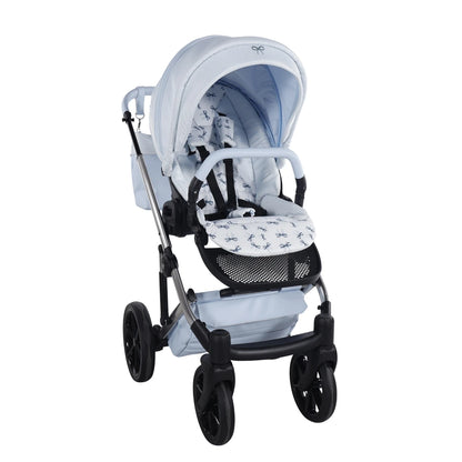 Junama Diamond Le Papillon Kombi-Kinderwagen - Blue