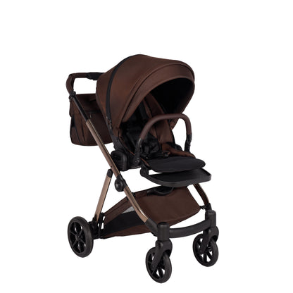 Junama Diamond Ellegante Kombi-Kinderwagen 
 - BROWN