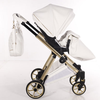 JUNAMA ELLEGANTE ArtDeco - WHITE