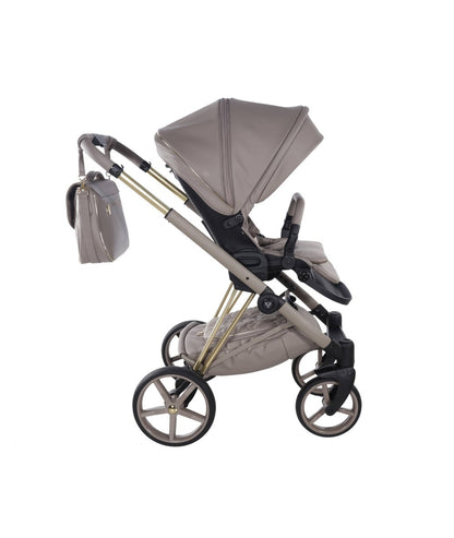 Junama Diamond CUBBY Kombi-Kinderwagen - Cappuccino Gold