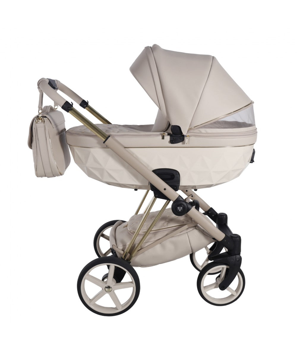 Junama Diamond CUBBY Kombi-Kinderwagen - Beige