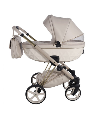 Junama Diamond CUBBY Kombi-Kinderwagen - Beige