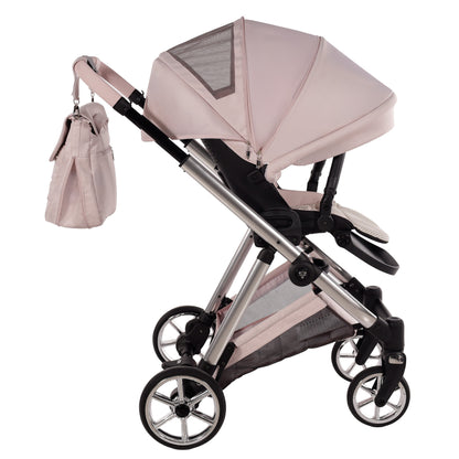 Junama Diamond Ellegante Kombi-Kinderwagen 
 - PINK