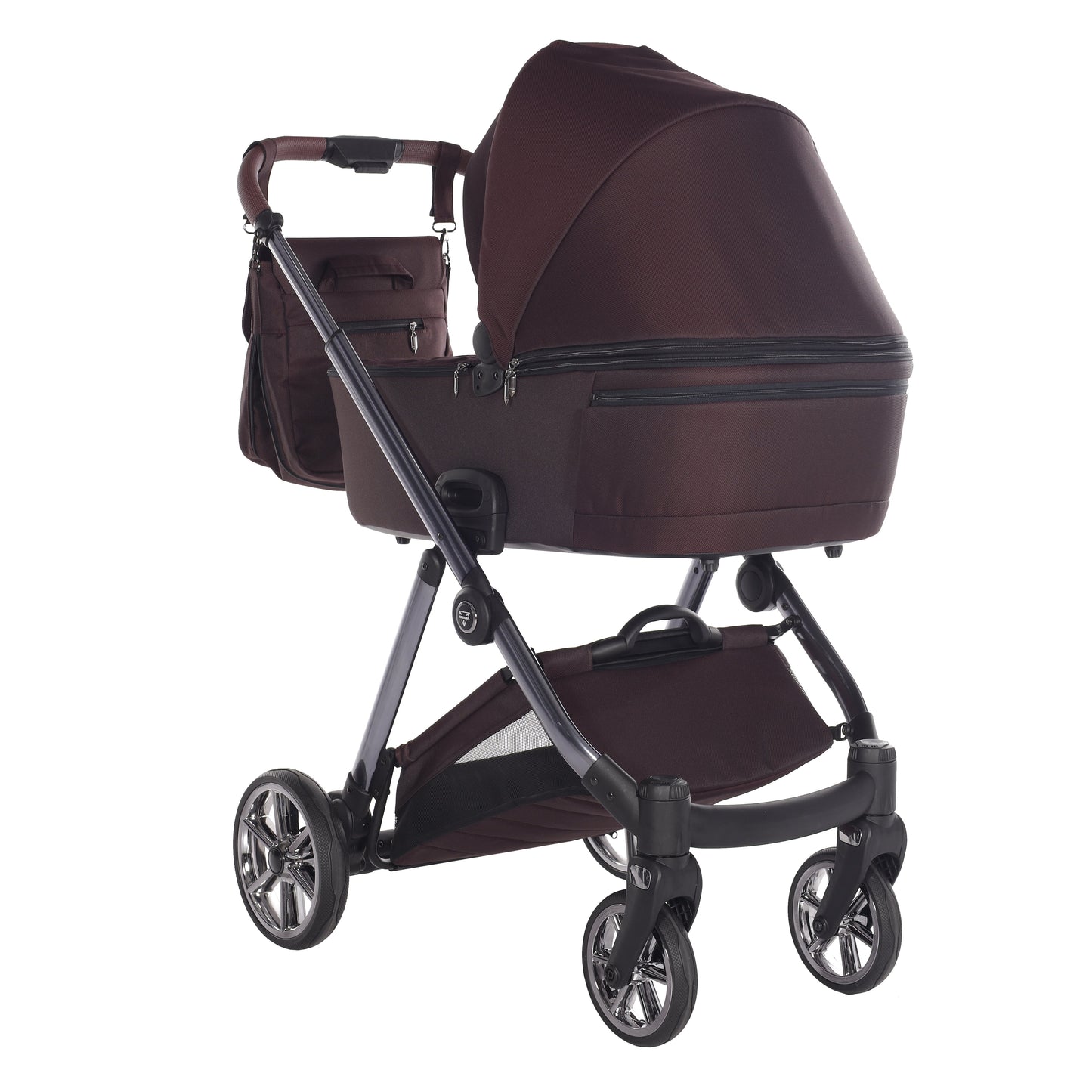 Junama Diamond Ellegante Kombi-Kinderwagen 
 - RED