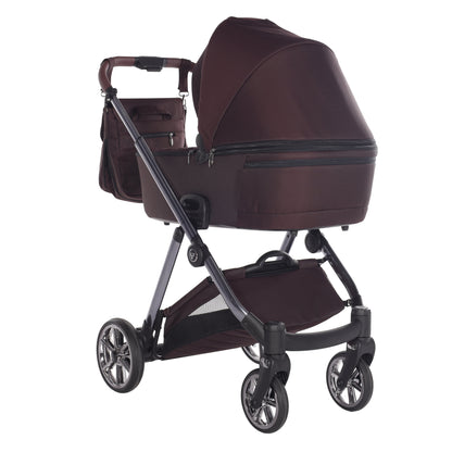 Junama Diamond Ellegante Kombi-Kinderwagen 
 - RED
