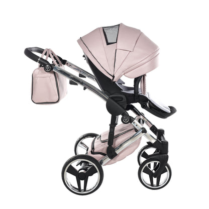 BUNDLE 6: Junama Diamond Fluo Line Kombi-Kinderwagen - - 06“ 3-in-1 SET