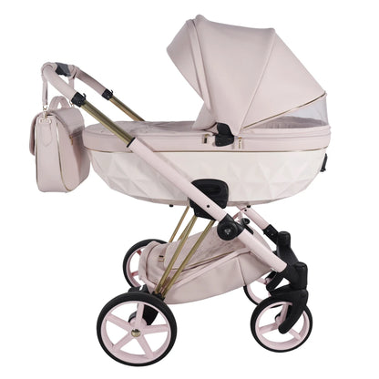 Junama Diamond CUBBY Kombi-Kinderwagen - Pink