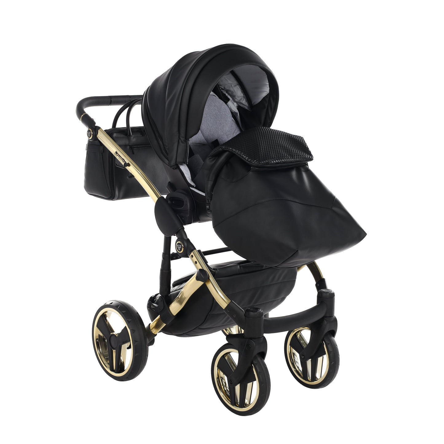 BUNDLE 4: Junama Diamond Fluo Line Kombi-Kinderwagen - - 04“ 3-in-1 SET