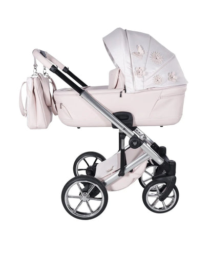 Junama Diamond Le Fleur Kombi-Kinderwagen - Pink