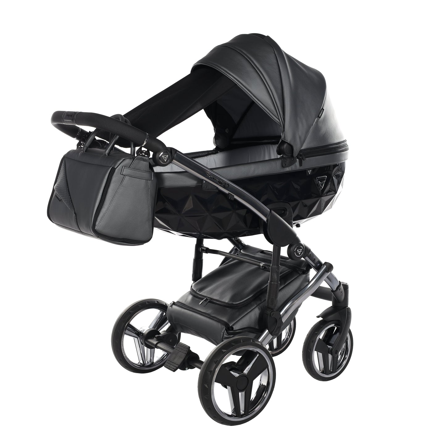 BUNDLE 5: Junama Diamond Fluo Line Kombi-Kinderwagen - - 05“ 3-in-1 SET