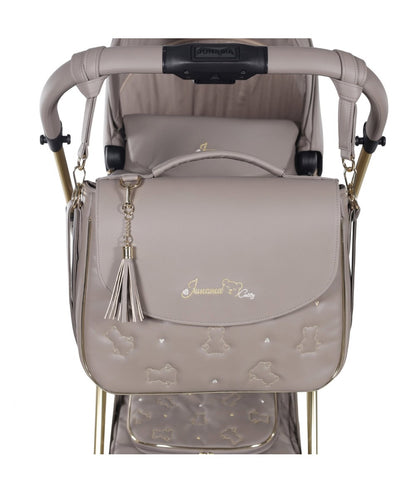 Junama Diamond CUBBY Kombi-Kinderwagen - Cappuccino Gold