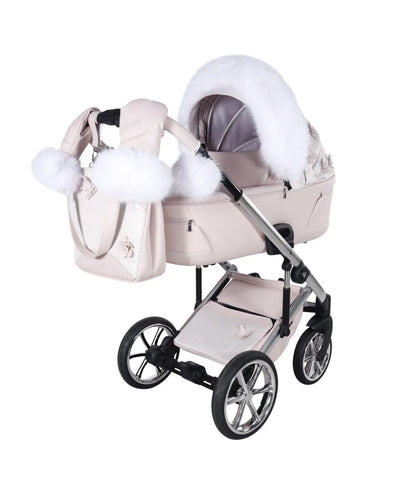 Junama Diamond Le Fleur Kombi-Kinderwagen - Pink