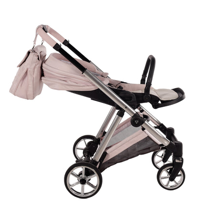 Junama Diamond Ellegante Kombi-Kinderwagen 
 - PINK