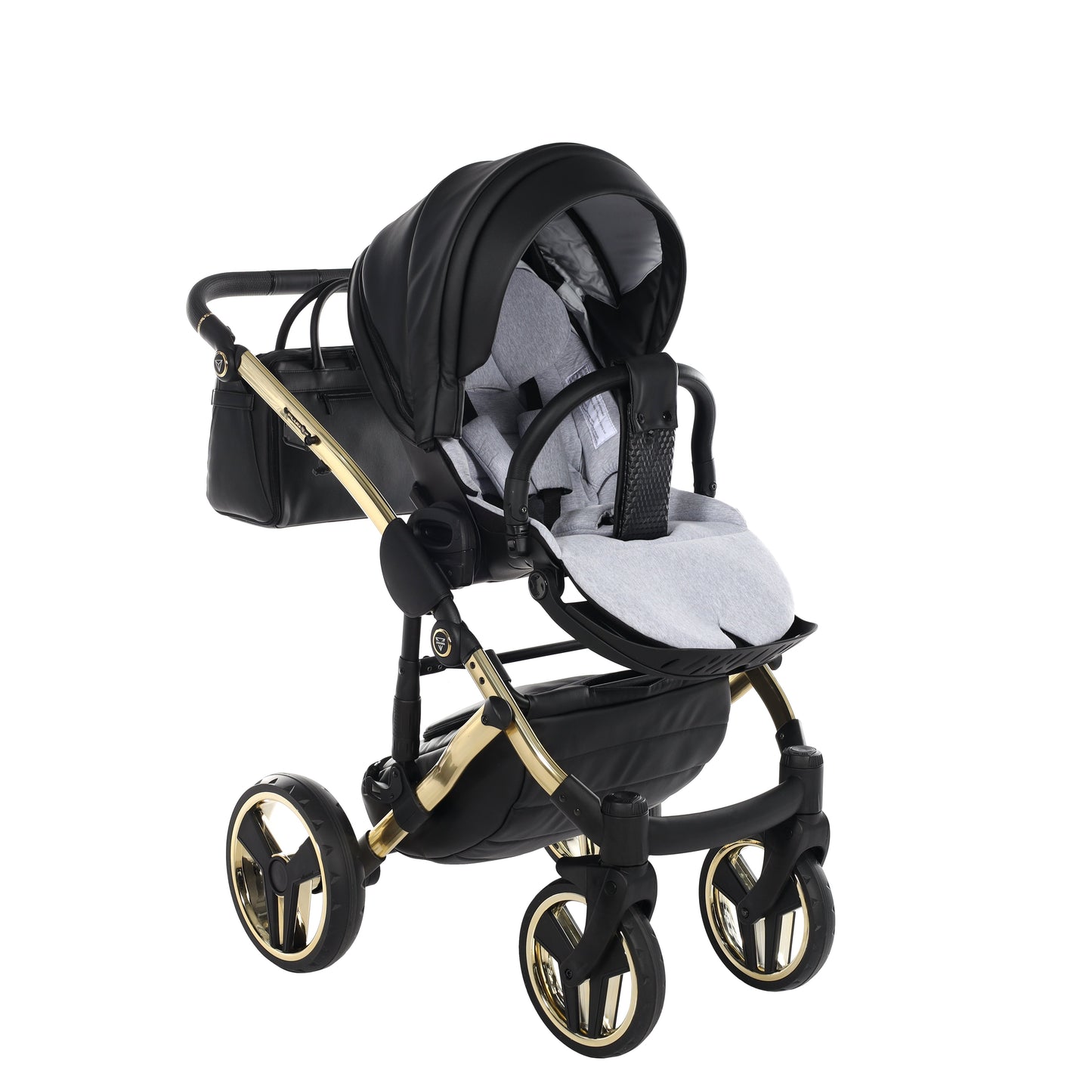 BUNDLE 4: Junama Diamond Fluo Line Kombi-Kinderwagen - - 04“ 3-in-1 SET