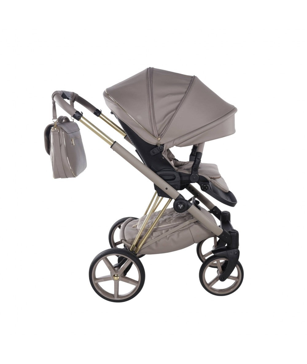 Junama Diamond CUBBY Kombi-Kinderwagen - Cappuccino
