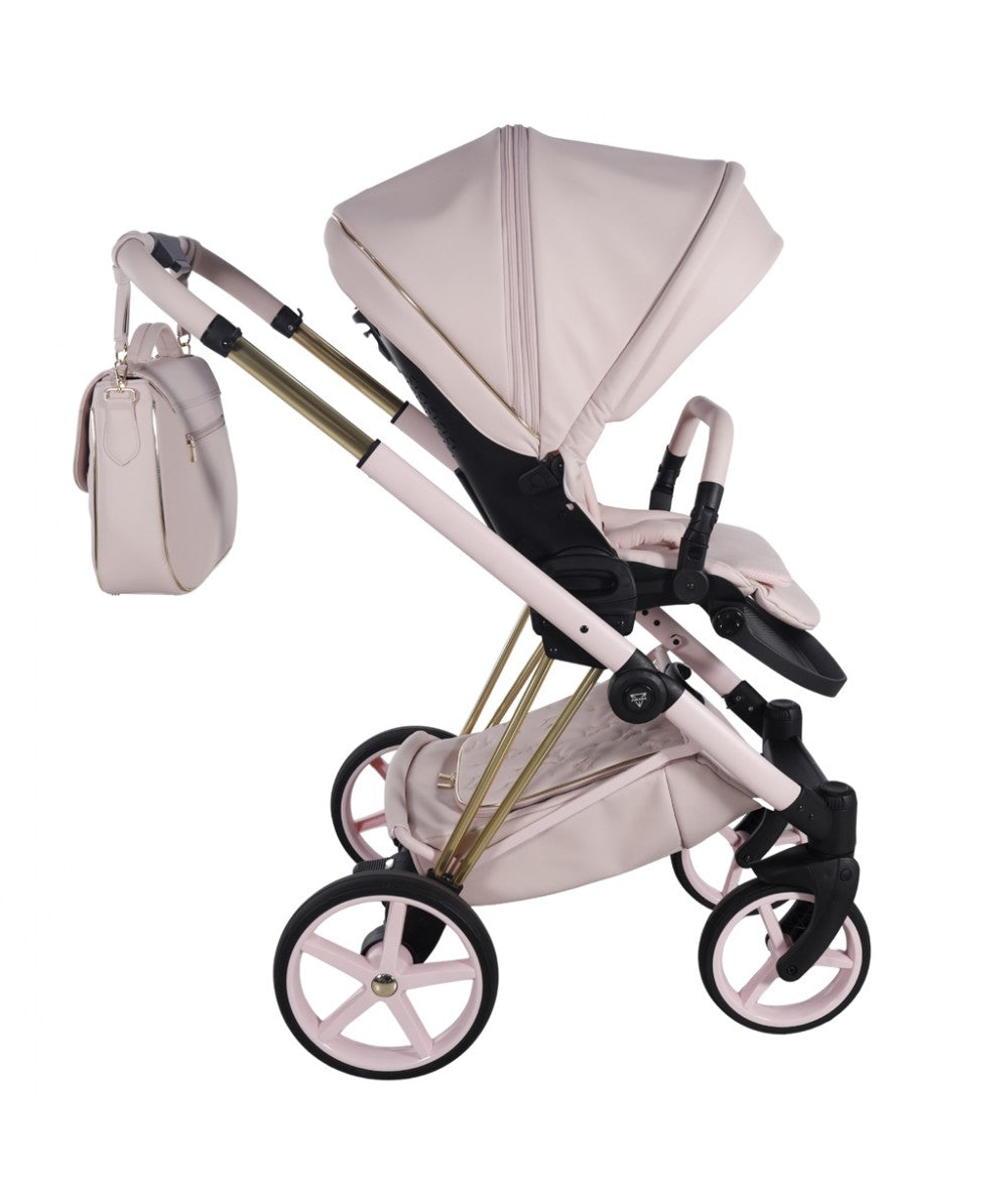 Junama Diamond CUBBY Kombi-Kinderwagen - Pink Gold
