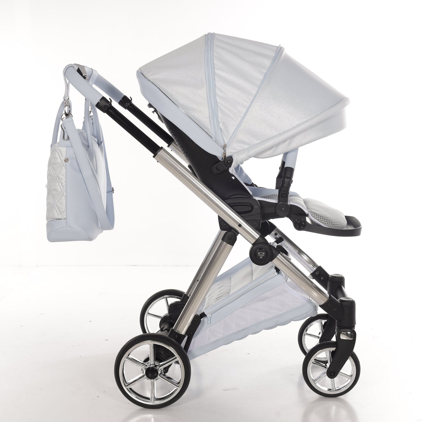 Junama Diamond Ellegante Lamé Kombi-Kinderwagen
- BABYBLUE