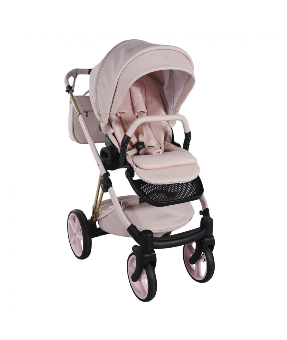 Junama Diamond CUBBY Kombi-Kinderwagen - Pink Gold