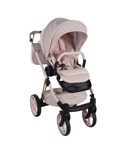 Junama Diamond CUBBY Kombi-Kinderwagen - Pink Gold