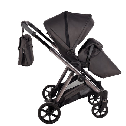 Junama Diamond Ellegante Kombi-Kinderwagen 
 - GRAPHITE